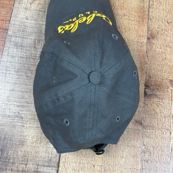 Cabela's Club Adjustable Baseball Cap Hat Grey Yellow One Size Fits Most Outdoor - Picture 3 of 6